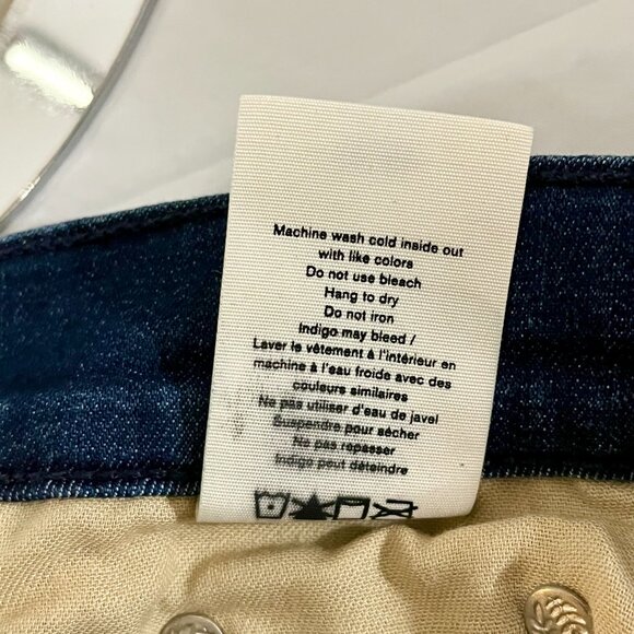 Rag‎ & Bone Jeans Women's 26 Blue High Rise Ankle Skinny Denim 26 - Picture 9 of 14